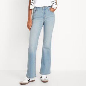 Women's Old Navy High Rise Wow Flare Jeans